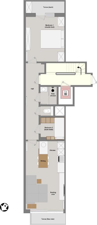 Ostend Sea View Apartment المظهر الخارجي الصورة
